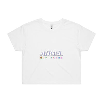 Angel Fairy Woman's Crop  - AS COLOUR - Women's Crop Tee Thumbnail